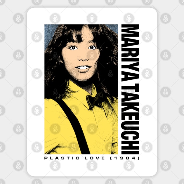 Mariya Takeuchi - Pop Art Fanmade Magnet by fuzzdevil